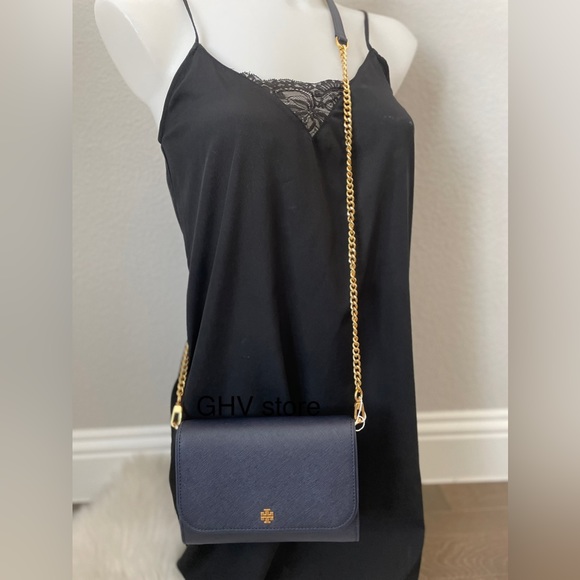 New, tory burch emerson chain crossbody wallet - Picture 7 of 7